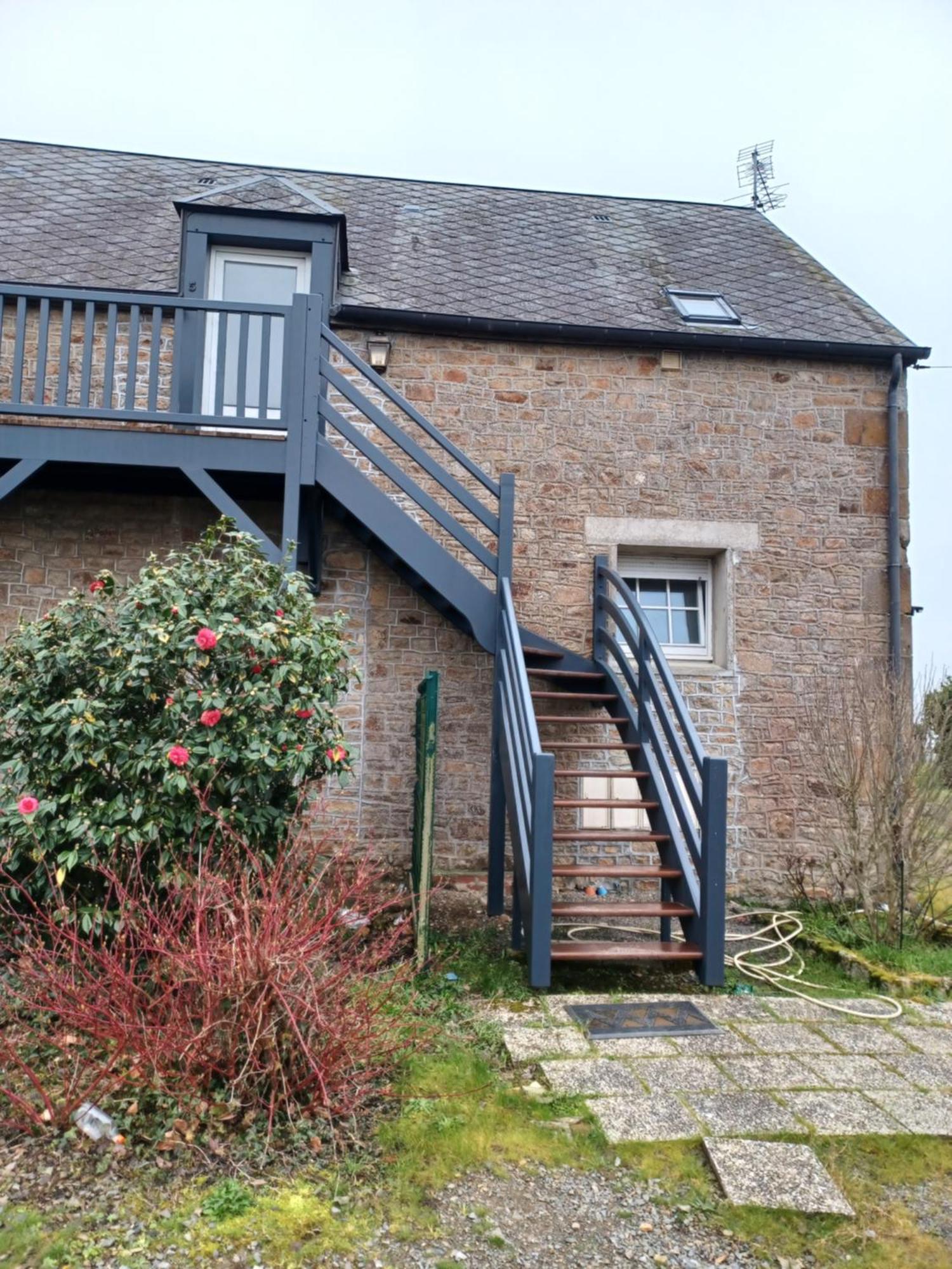Studio Avec Vue Sur La Baie Avranches Exterior photo